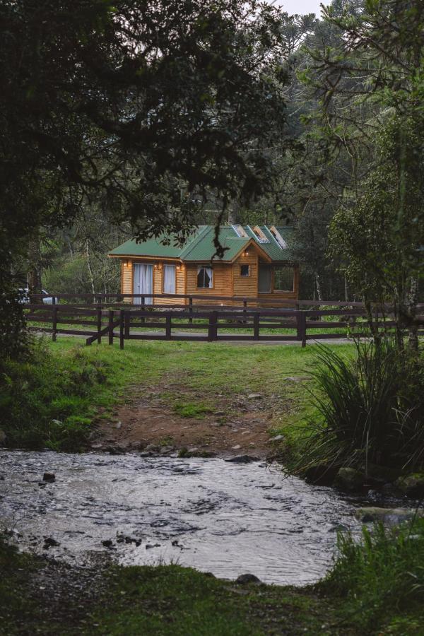 Chalé Estância Cachoeira do Avencal Urubici Exterior foto